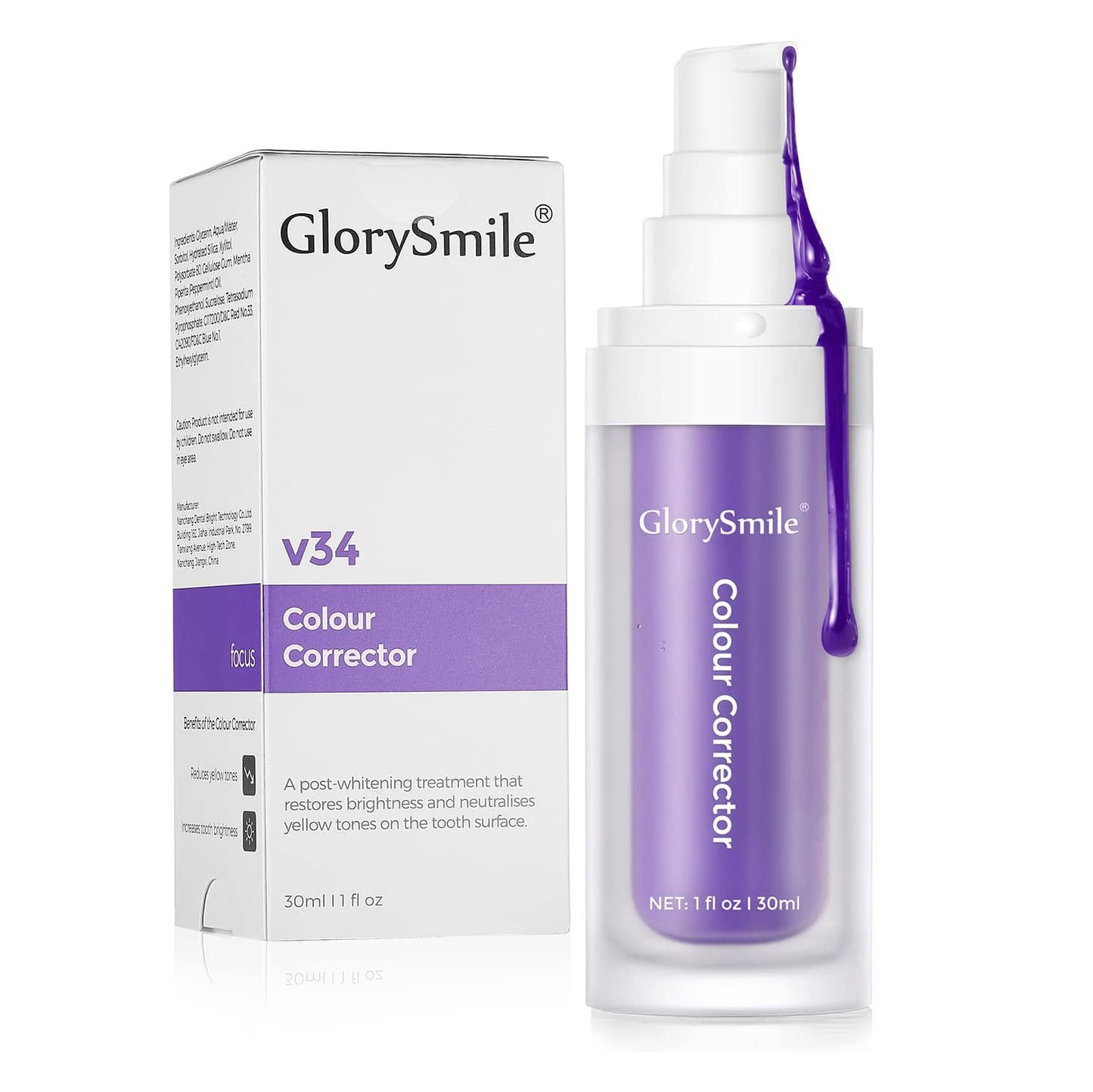 GlorySmile - V34 Whitening Actie Pakket