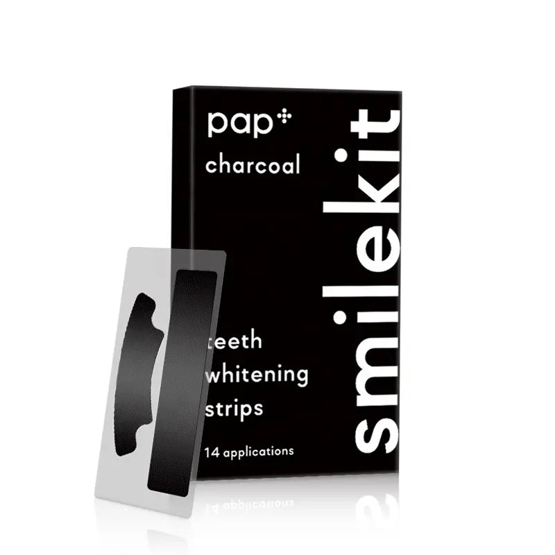 Smilekit Charcoal & Pap+ bleekstrips -